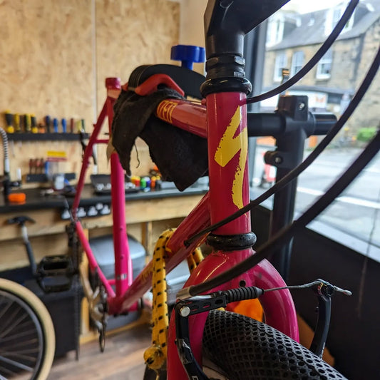 First build in the new shop complete 🚲