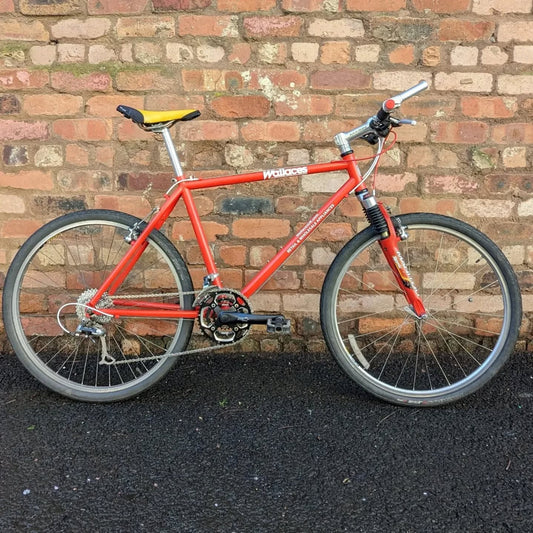Restored Sign bike for a local business