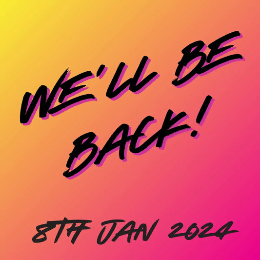 We'll be back!