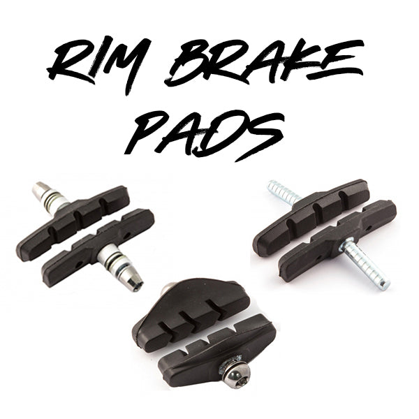 Brake pads for rims